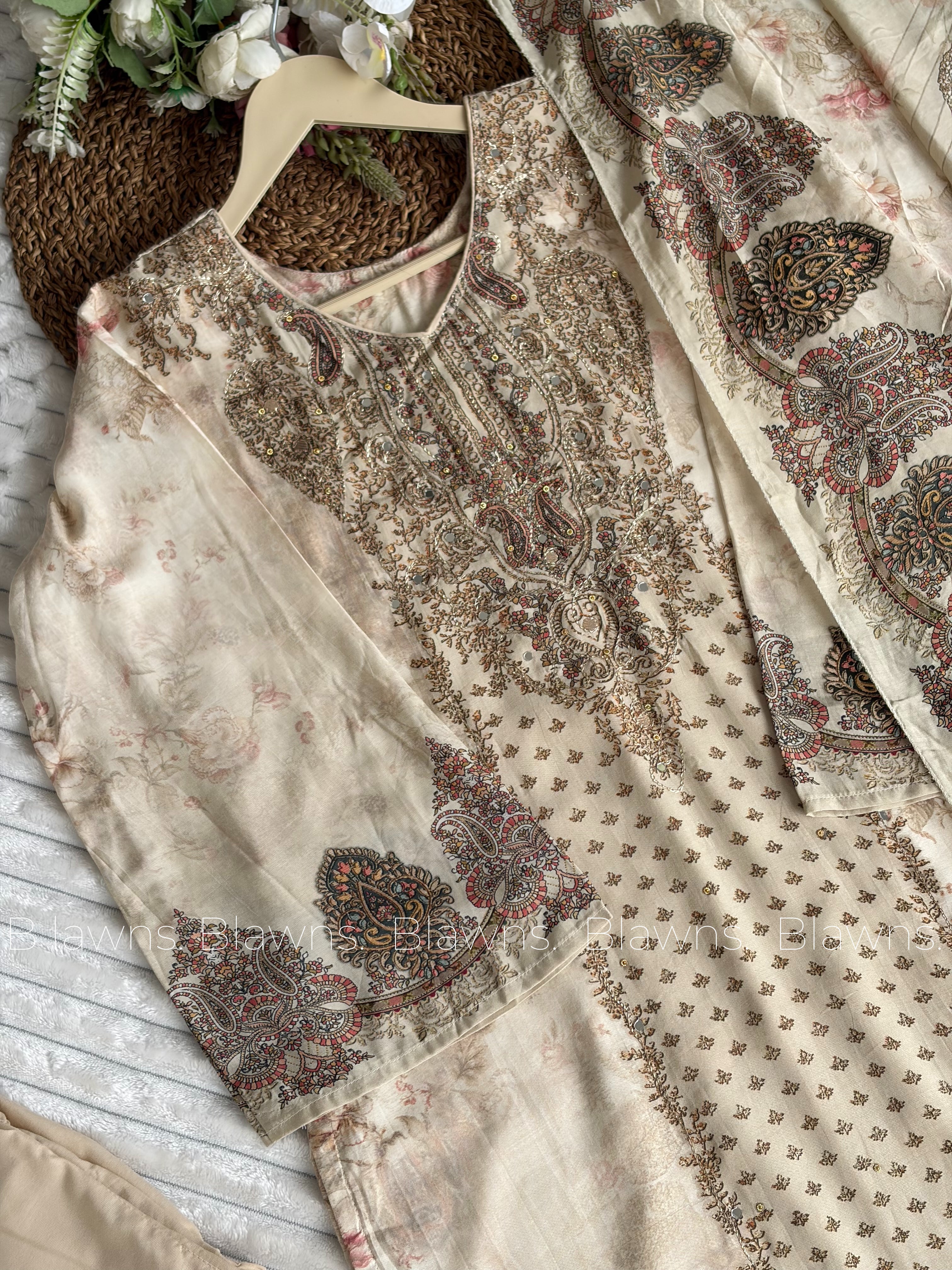 Readymade Muslin Pakistani suit