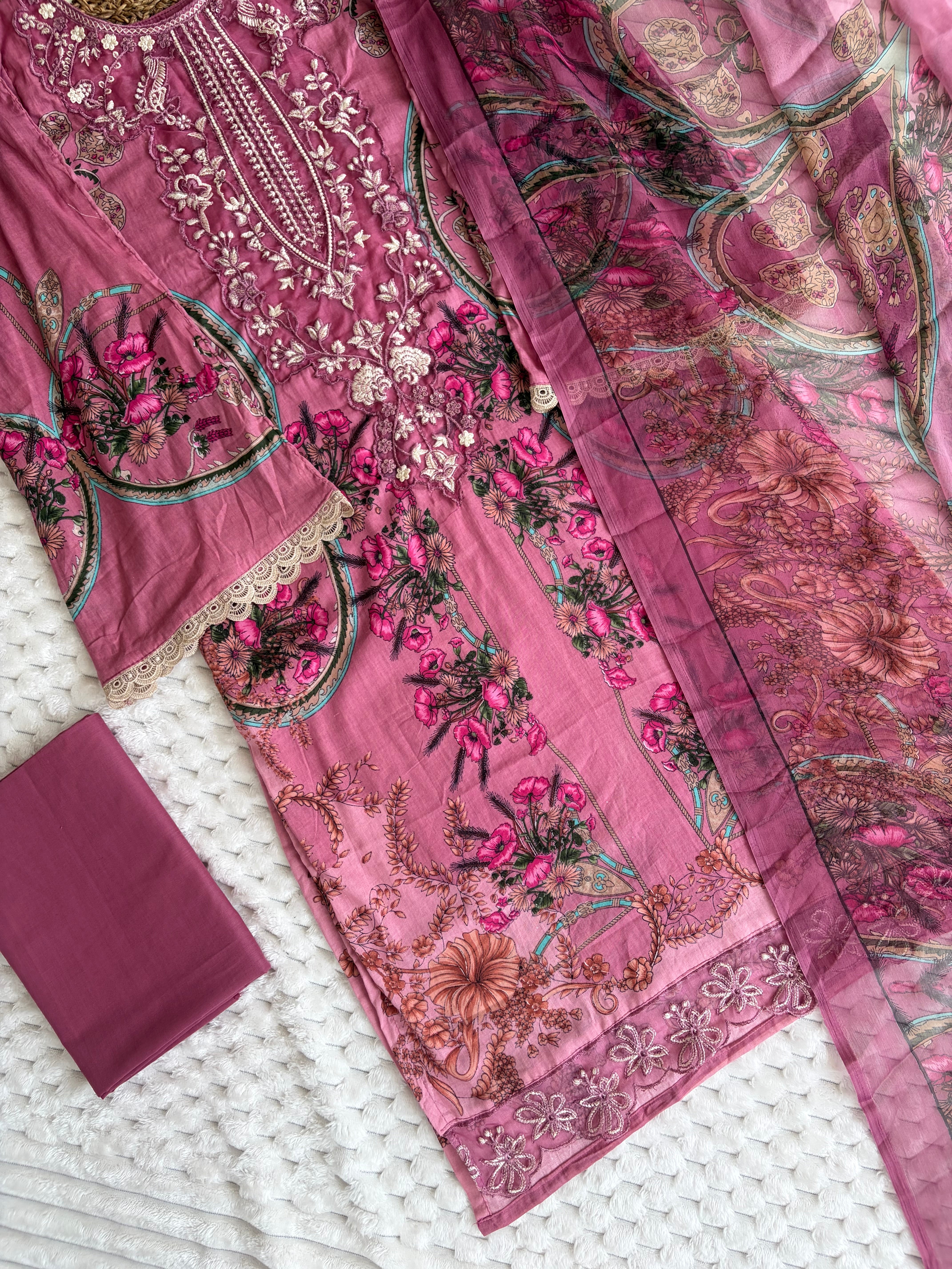 Cotton readymade Pakistani suit