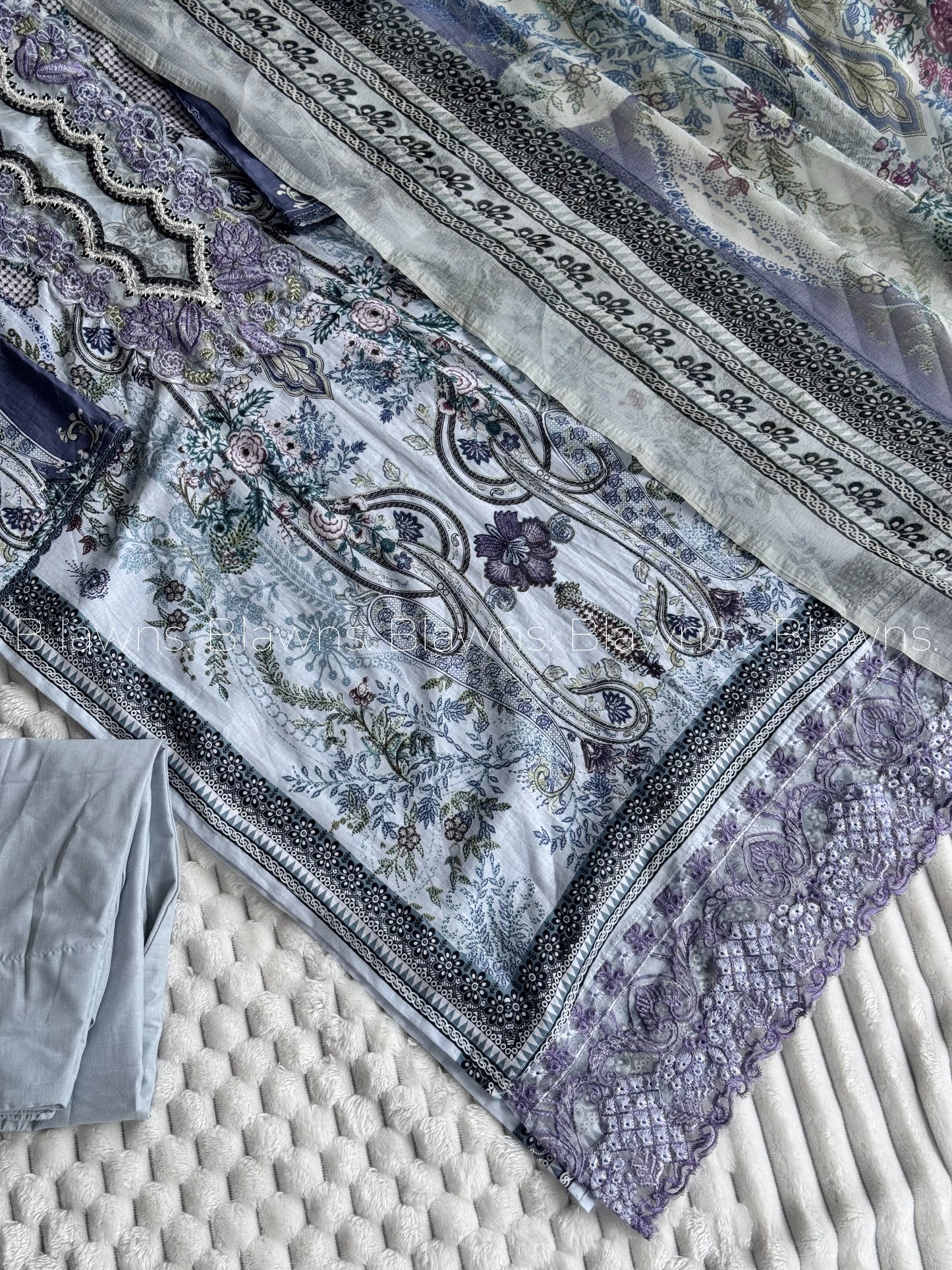 New Cotton Printed Stitched suit set