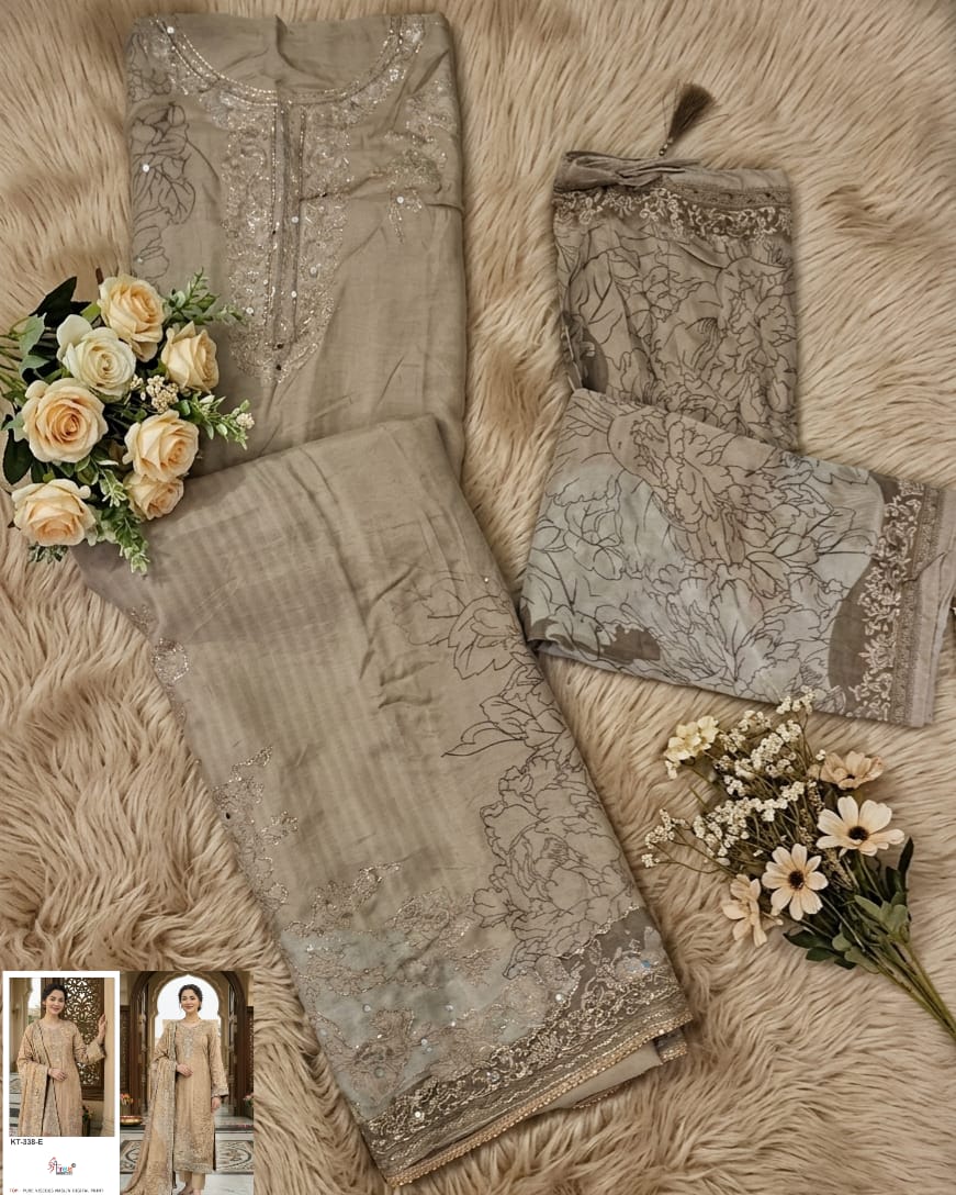 Muslin UNSTITCHED suit