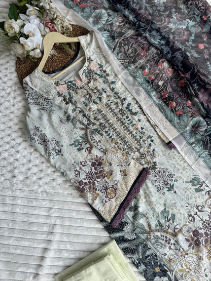Cotton printed suit set