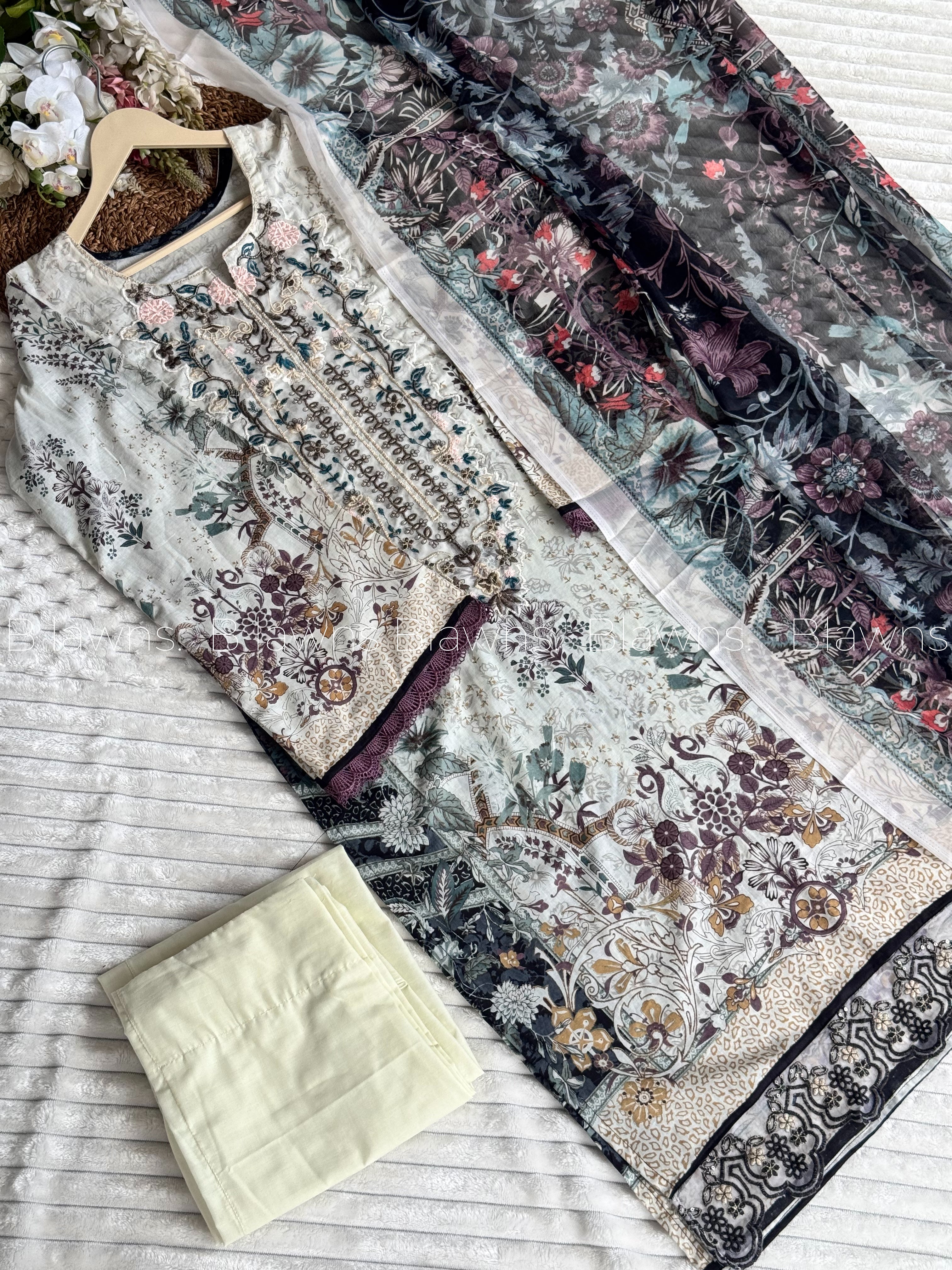 Cotton printed suit set