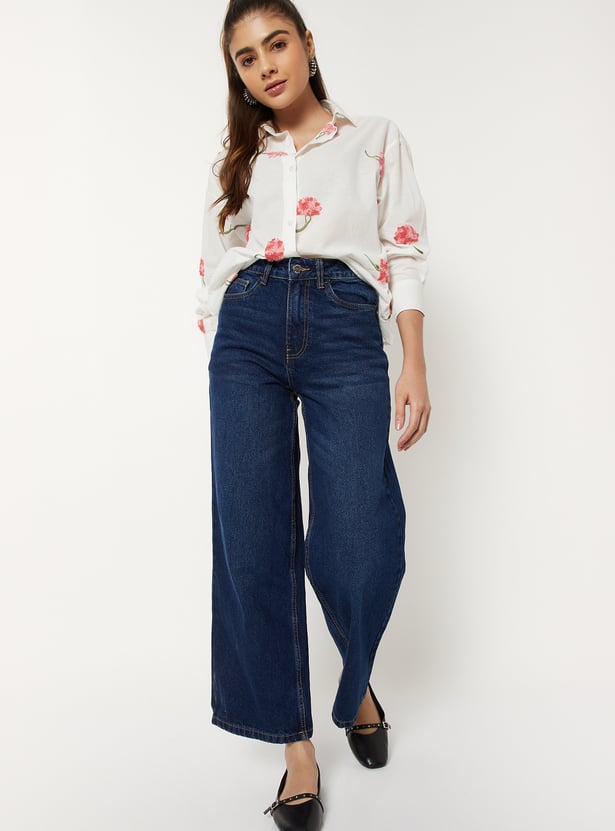 Women  Wide Leg Jeans