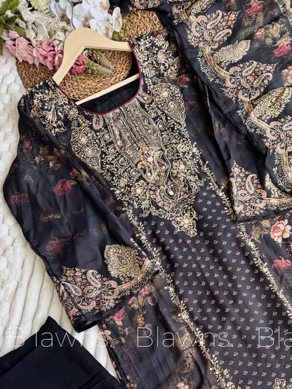 Muslin stitched suit