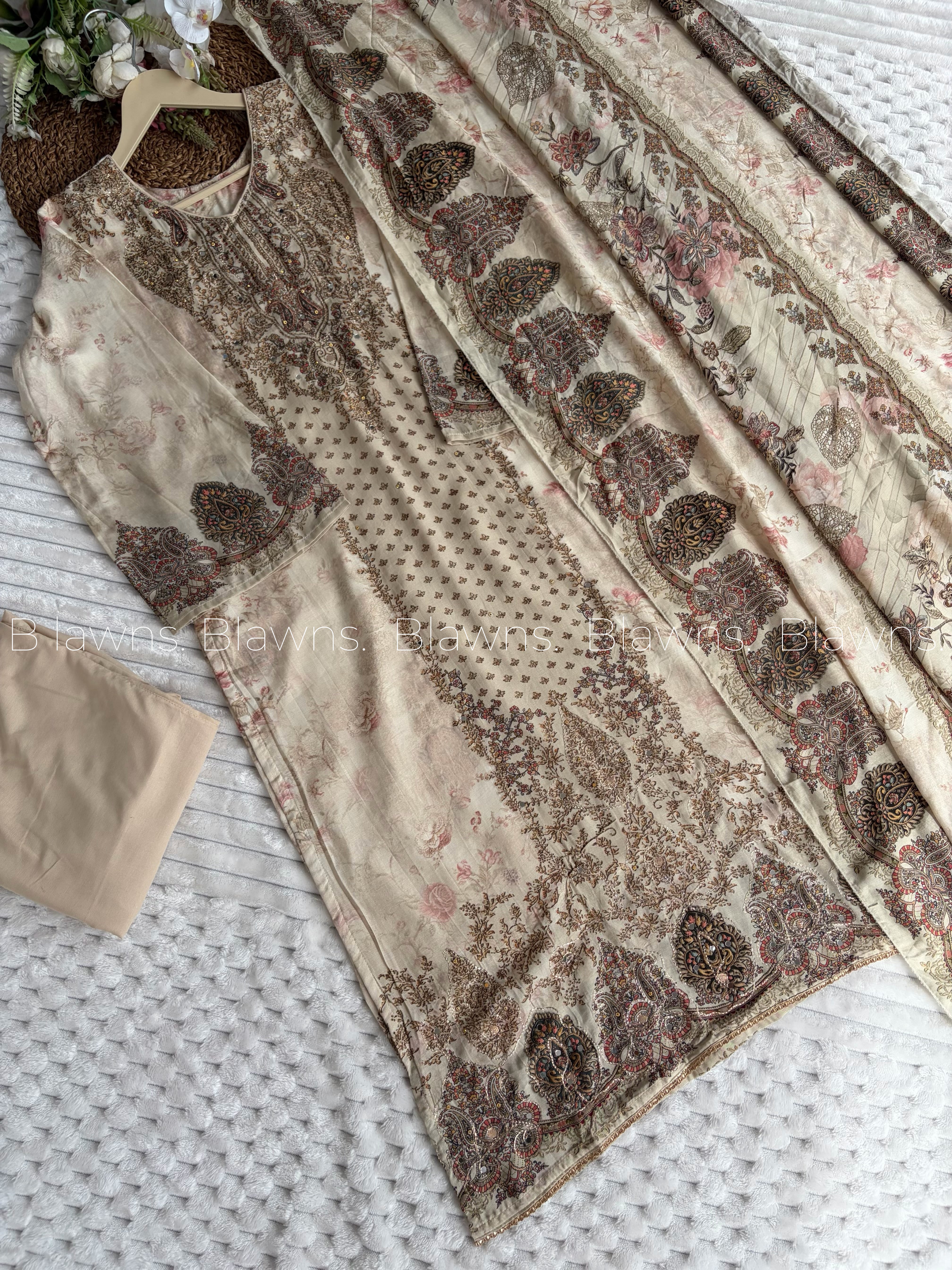 Readymade Muslin Pakistani suit