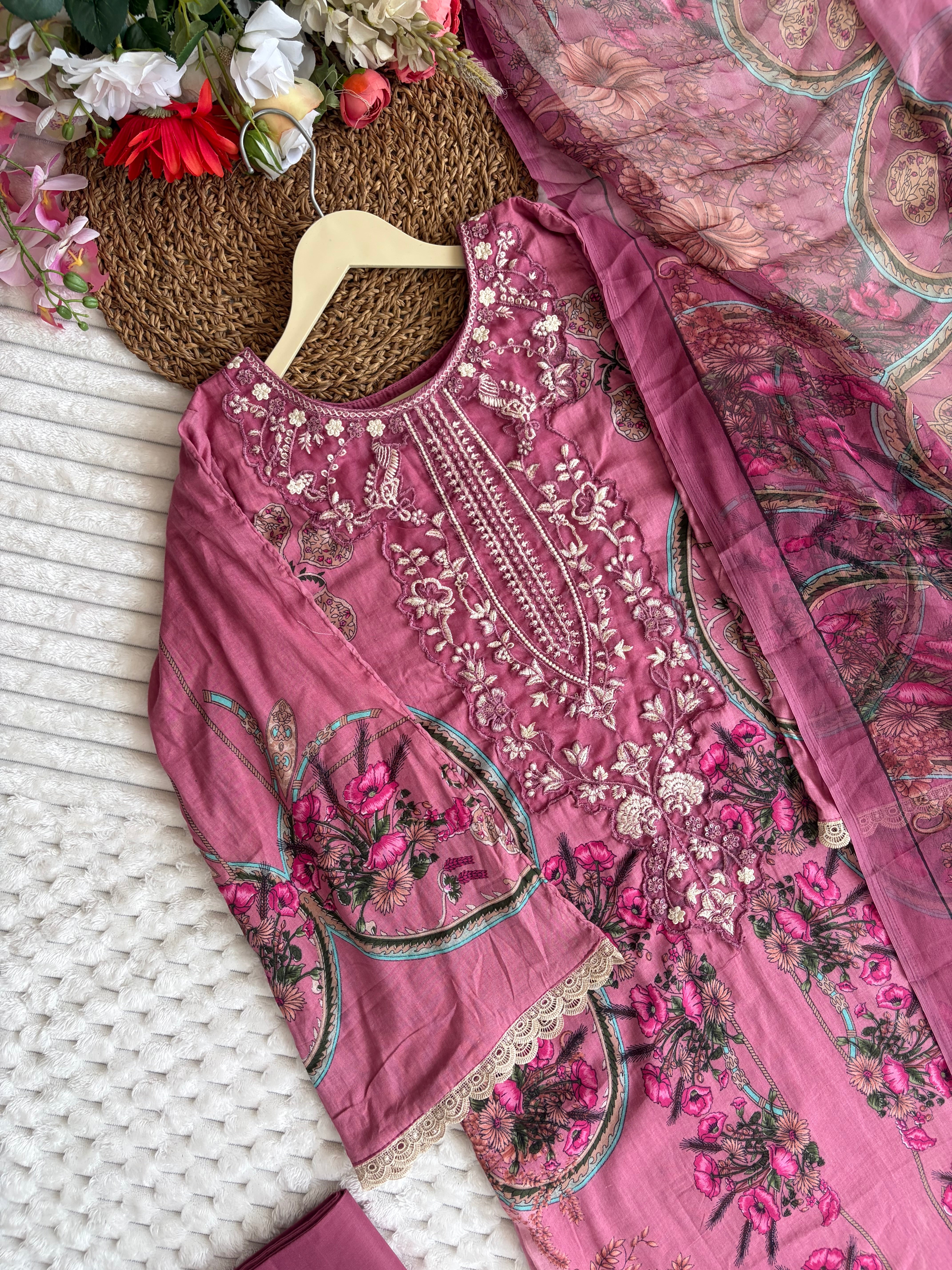 Cotton readymade Pakistani suit