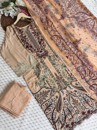 Printed cotton suit set