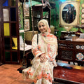 Cotton printed Pakistani suit set with lining