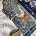 Embroidered Pakistani suits with Chiffon Dupatta – BLW-26