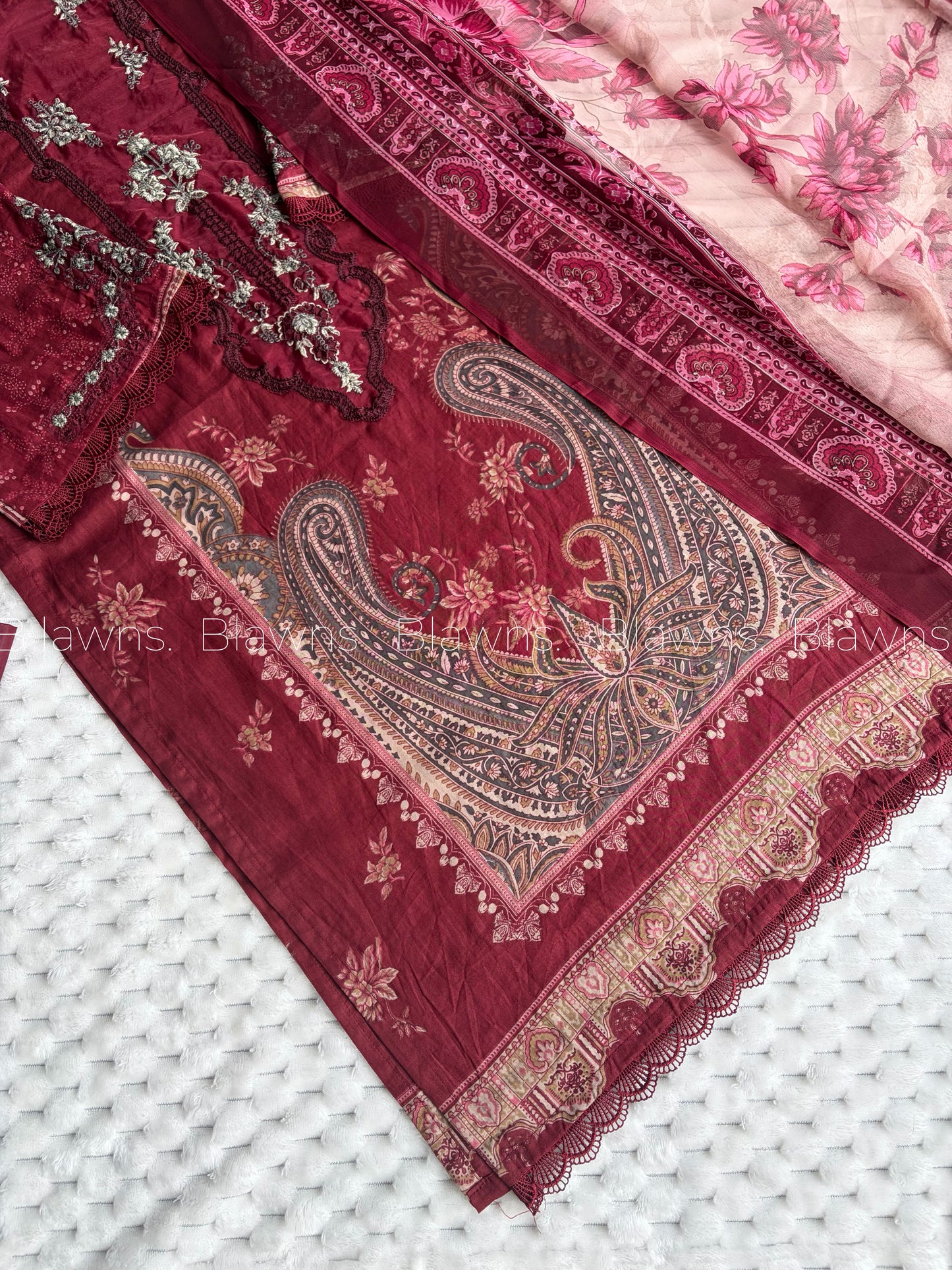 Cotton printed Pakistani stitched suit