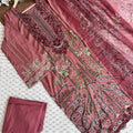 Cotton printed stitched suit set
