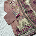 Embroidered Pakistani stitched Lawn Suit with Chiffon Dupatta BLW-