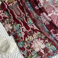 Cotton printed unstitched suit set