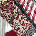 Cotton printed suit with lining