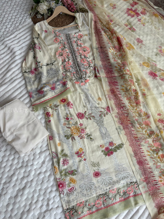 Embroidery Pakistani stitched suit