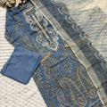 Cotton printed stitched Pakistani suit