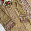 Muslin unstitched suit