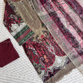 Cotton embroidery printed suit set