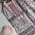 New cotton printed stitched suit set