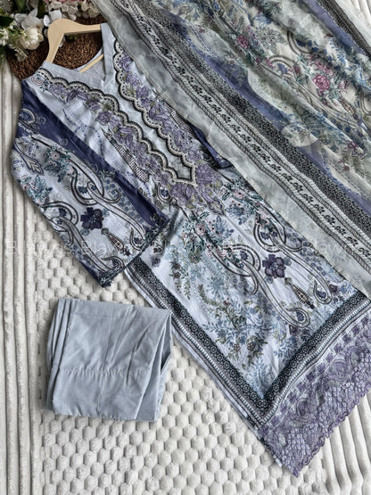 New Cotton Printed Stitched suit set