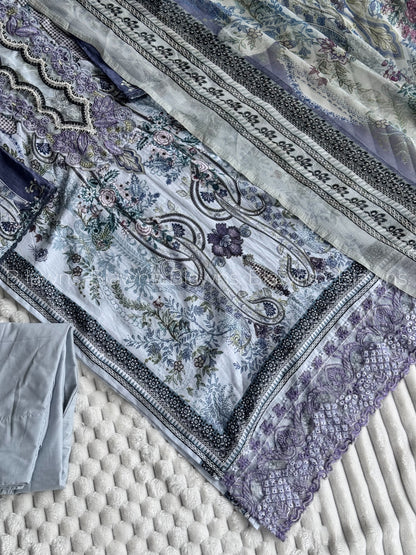 New Cotton Printed Stitched suit set