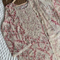 Cotton printed stitched suit