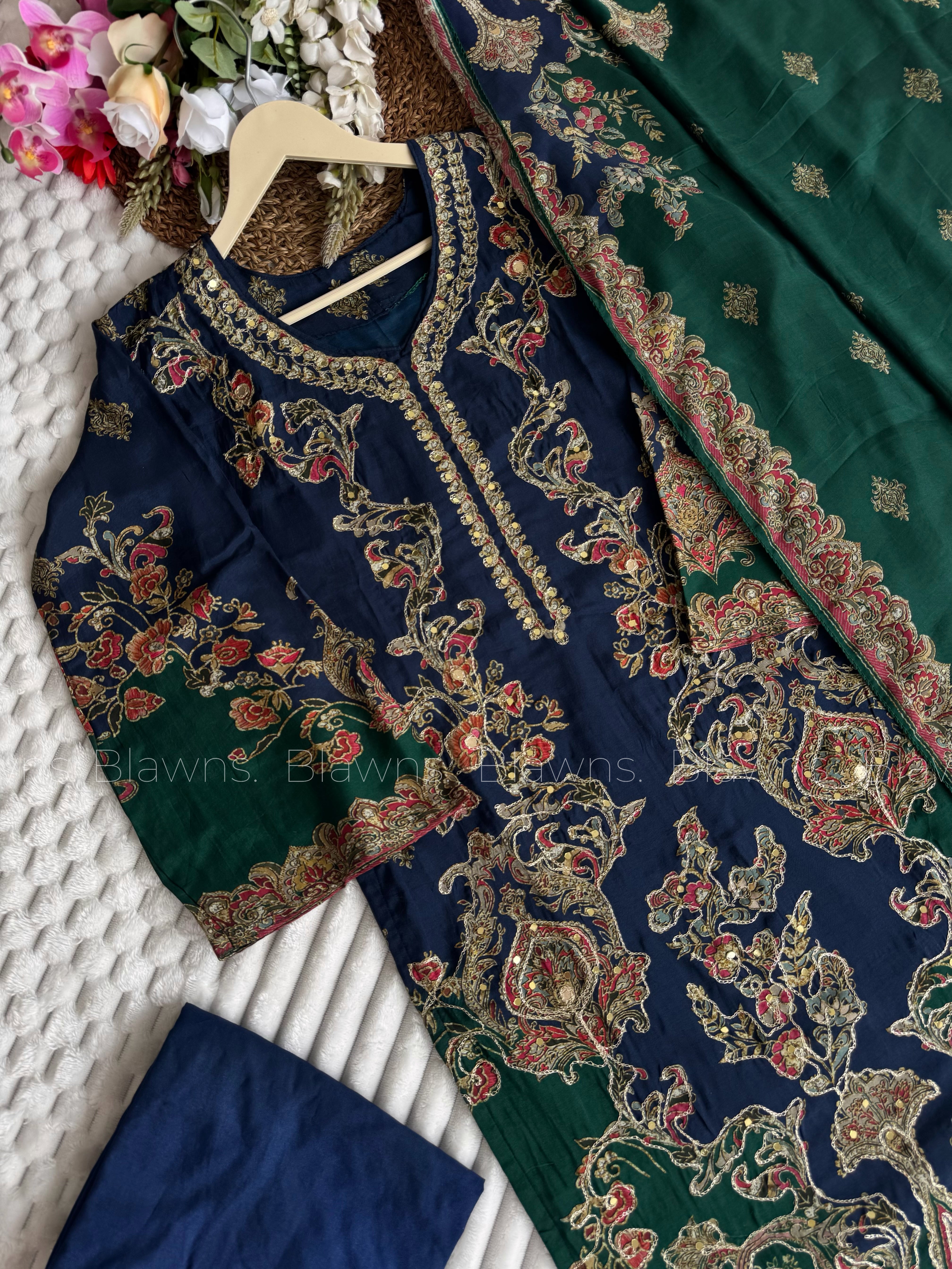 Readymade Muslin Pakistani suit