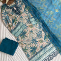 Cotton printed top with lining