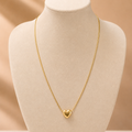 Gold heart pendent