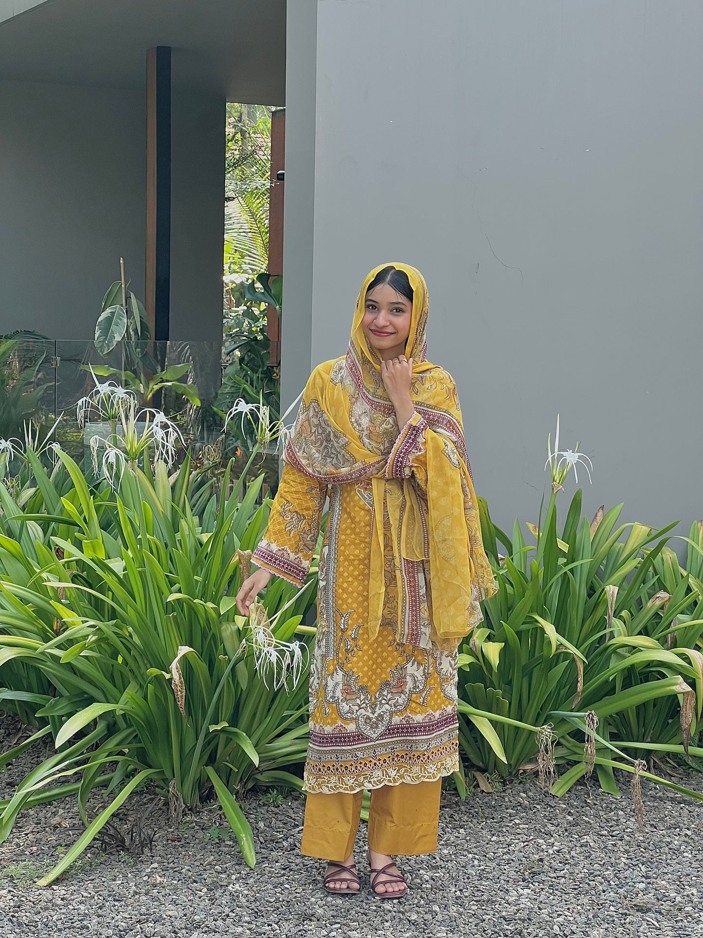 Embroidered Pakistani stitched suit