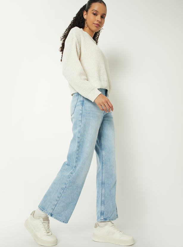 Women  Wide Leg Jeans