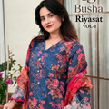 Busha Pakistani suits- Blw-6000