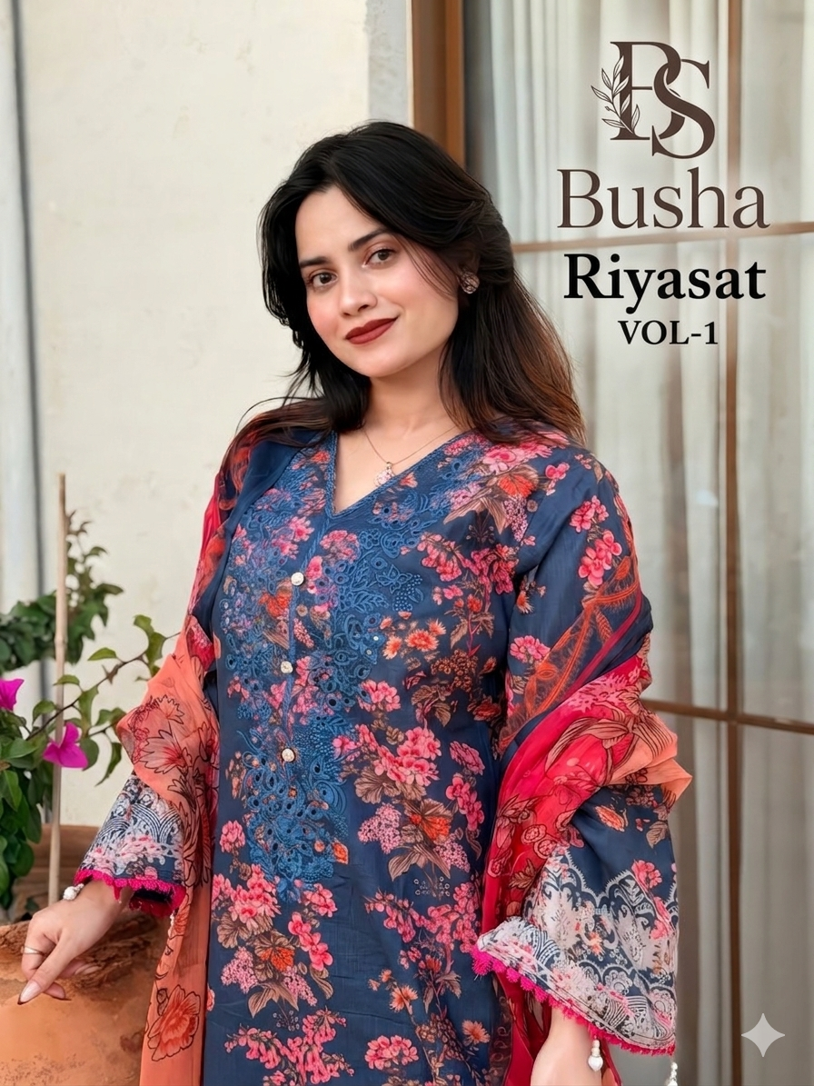 Busha Pakistani suits- Blw-6000