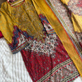 Embroidered Pakistani stitched suit