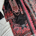 Embroidered Pakistani  Suit with Chiffon Dupatta – BLW-130