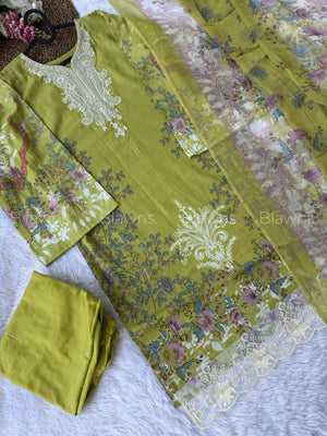 Pakistani suit BLW-90, styled view