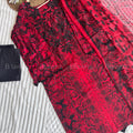 Embroidered Pakistani  Suit with Chiffon Dupatta – BLW-1051